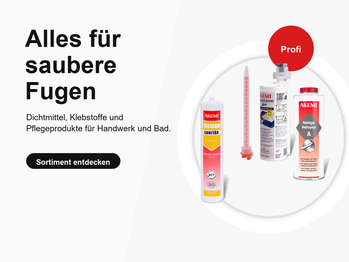 Profi-Produkte für saubere Fugen
