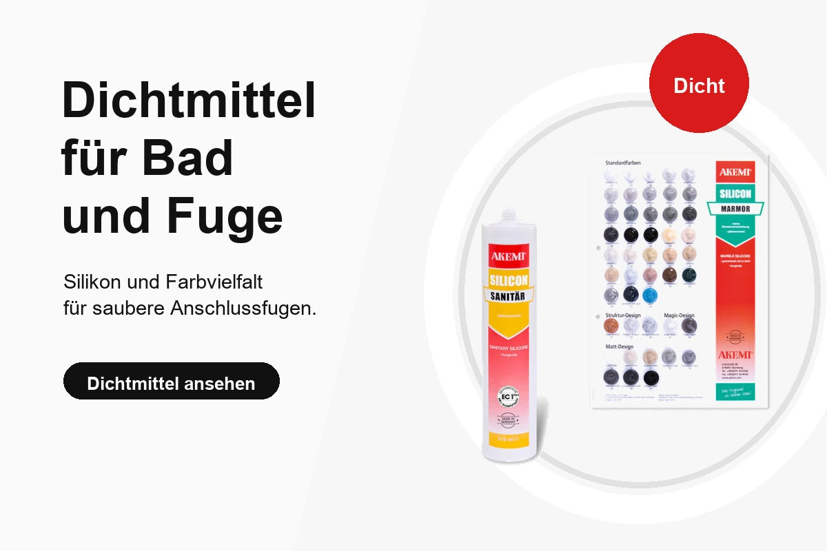 Dichtmittel für Bad und Fuge